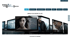 Desktop Screenshot of fineartandgraphicsdesign.com